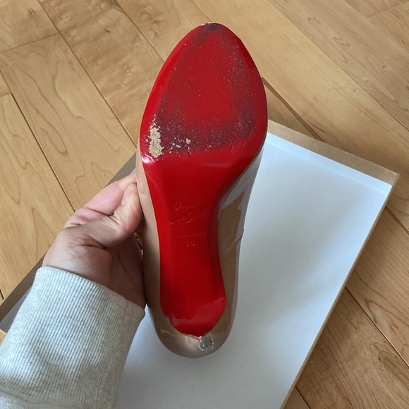 LOUBOUTIN SIZE 36 NUDE - Picture 4 of 15